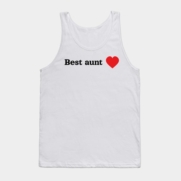 Best aunt Tank Top by Rob Sho